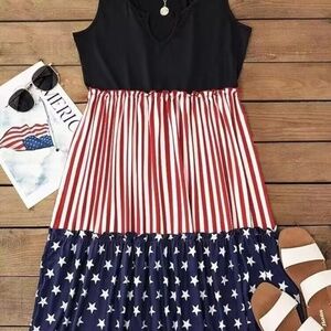 Women's Patriot Dress- Large nwt